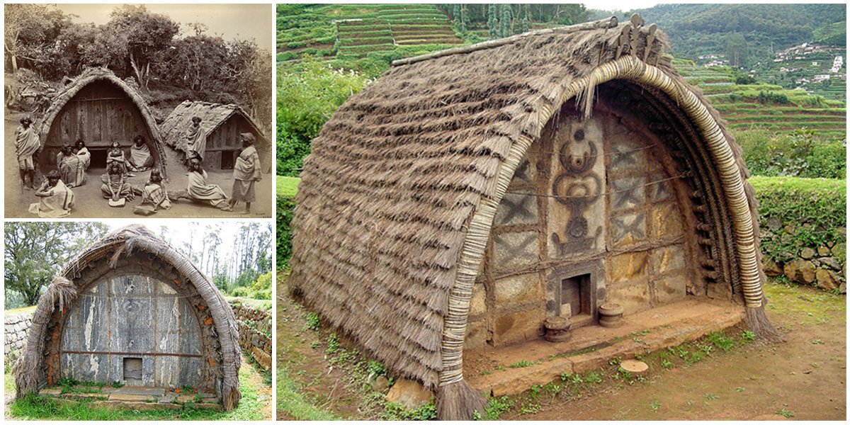 Toda Huts The Original Homes Of The Toda People An Ancient Indian 