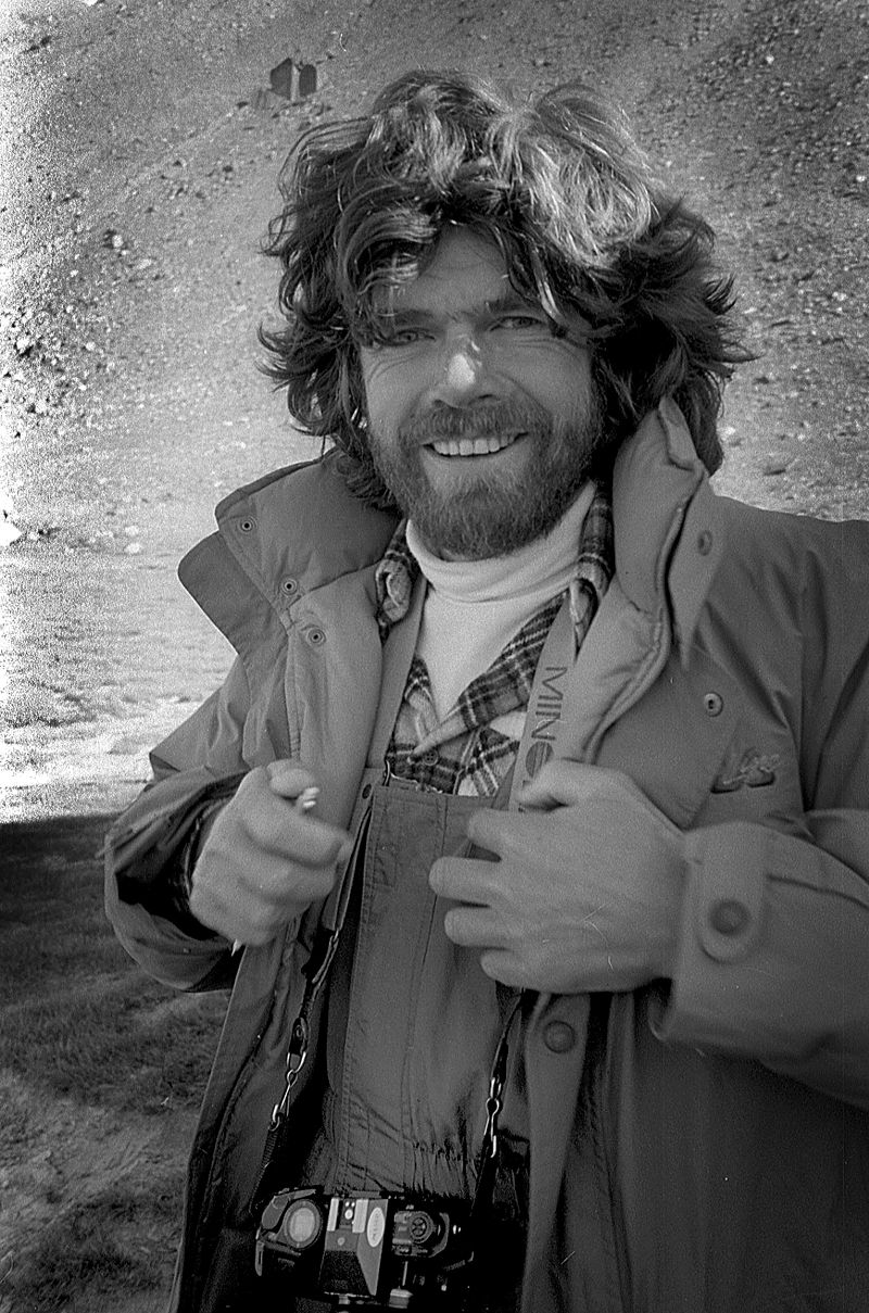 Reinhold Messner - one the first climbers to ascend all 14 ...