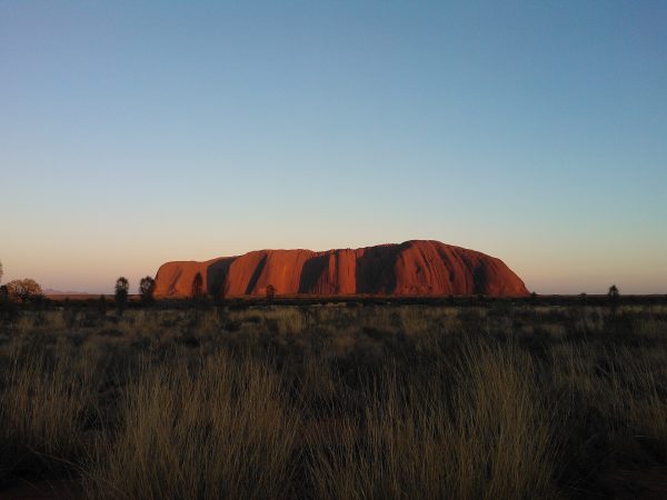 Uluru, the sacred rock of the Anangu Aboriginal people, is a huge tourist draw