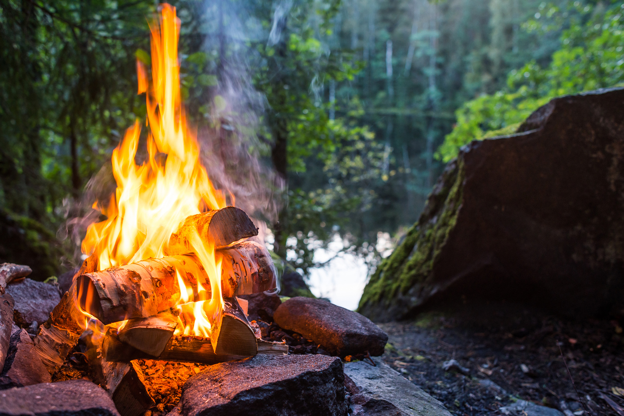 How To Build A Signal Fire Outdoor Revival